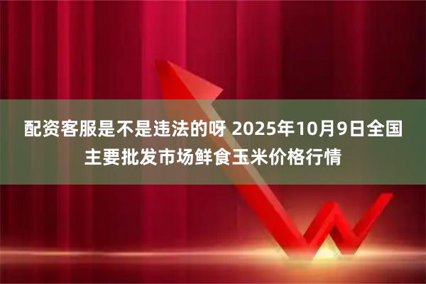配资客服是不是违法的呀 2025年10月9日全国主要批发市场鲜食玉米价格行情